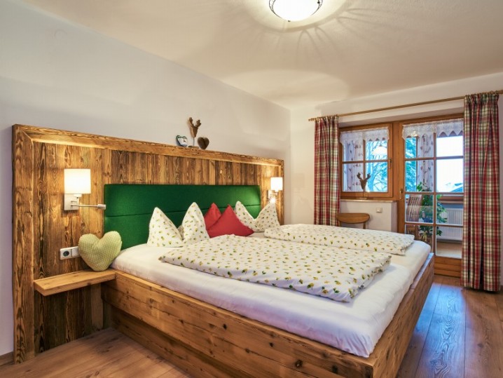 Schlafzimmer Ferienwohnung Untersberg